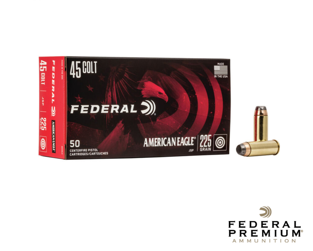 Federal Champion .45 Long Colt 225gr. JSP 50rds