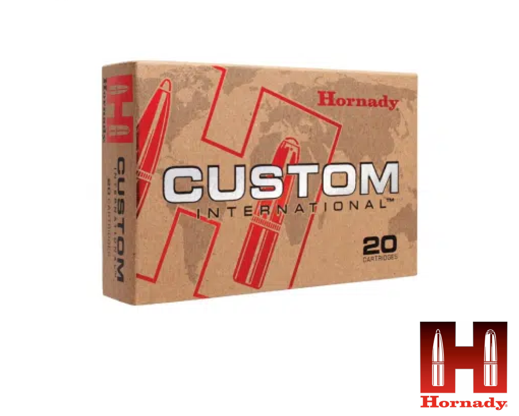 Hornady Custom International .30-06 Springfield 220gr. Interlock SP (20rds & 200rds)
